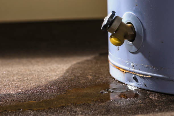 Water damage restoration process in MI